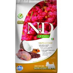 FARMINA N&D DOG QUINOA SKIN & COAT VENISON 2,5 KG